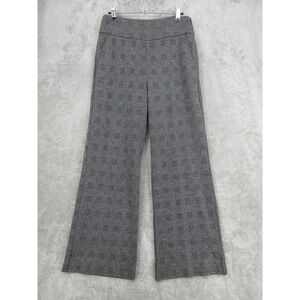 Cabi Pants Women 10 Bond Trouser Plaid High Waist Wide Leg Pants Preppy  3740R